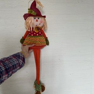 fall harvest girl doll scarecrow. Decoration. :)